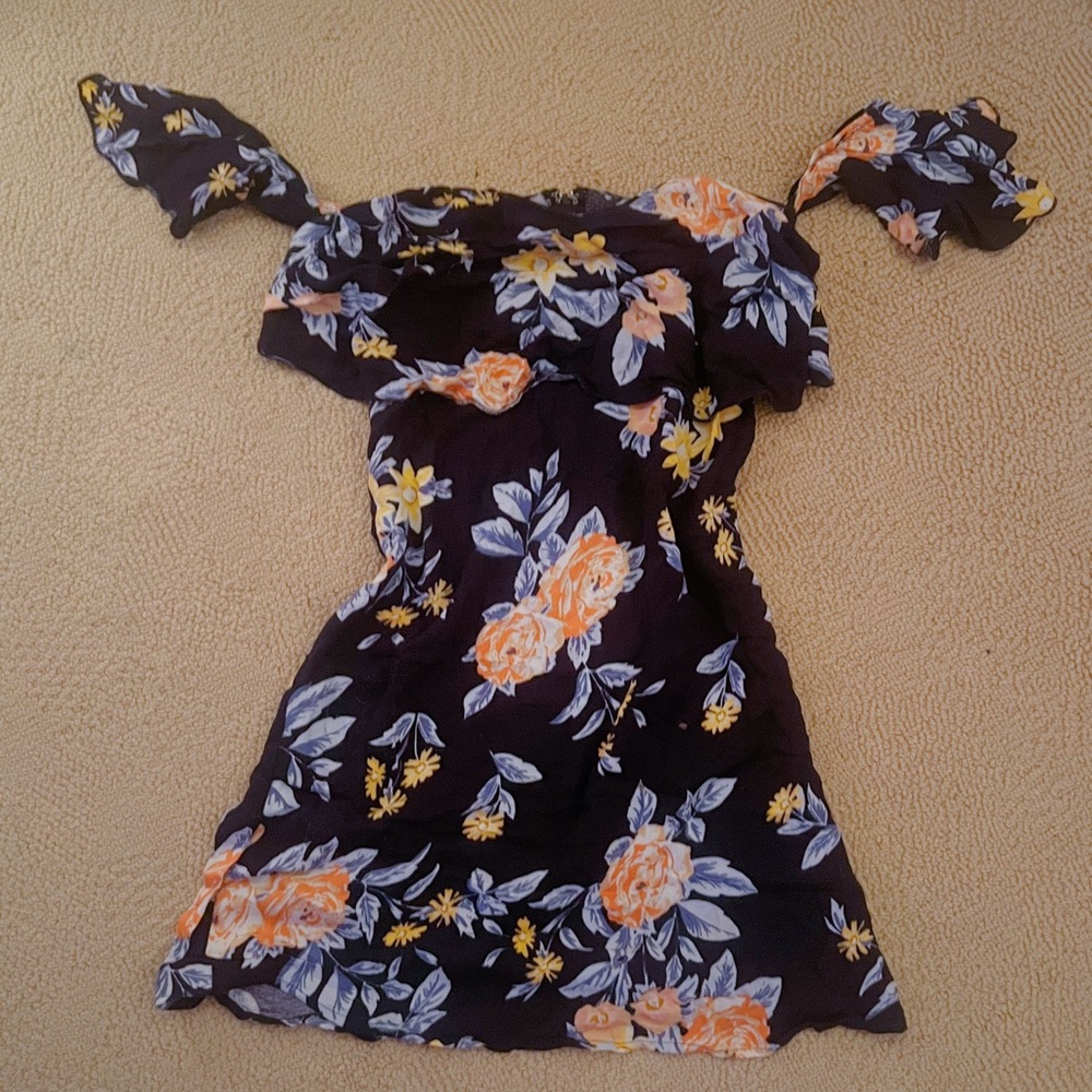 summer floral dress
